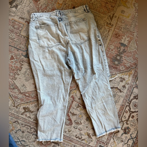 Good American Classic High Rise Jean - Sz 16 GCCU859T BLUE539 - Picture 5 of 5